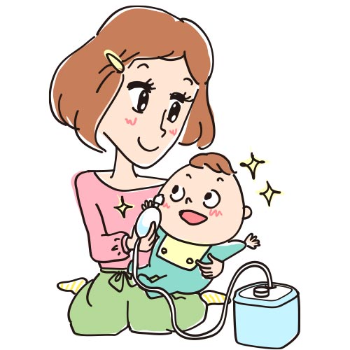 心配な赤ちゃんの鼻水。鼻吸い器、使っている？