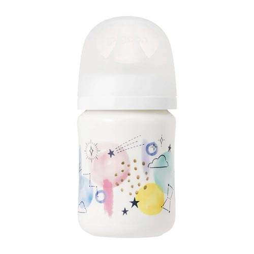 母乳実感哺乳びん ボーンチャイナ 160ml（shining sky）
