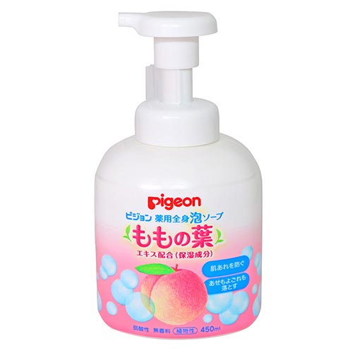 薬用全身泡ソープ（ももの葉）　450ml