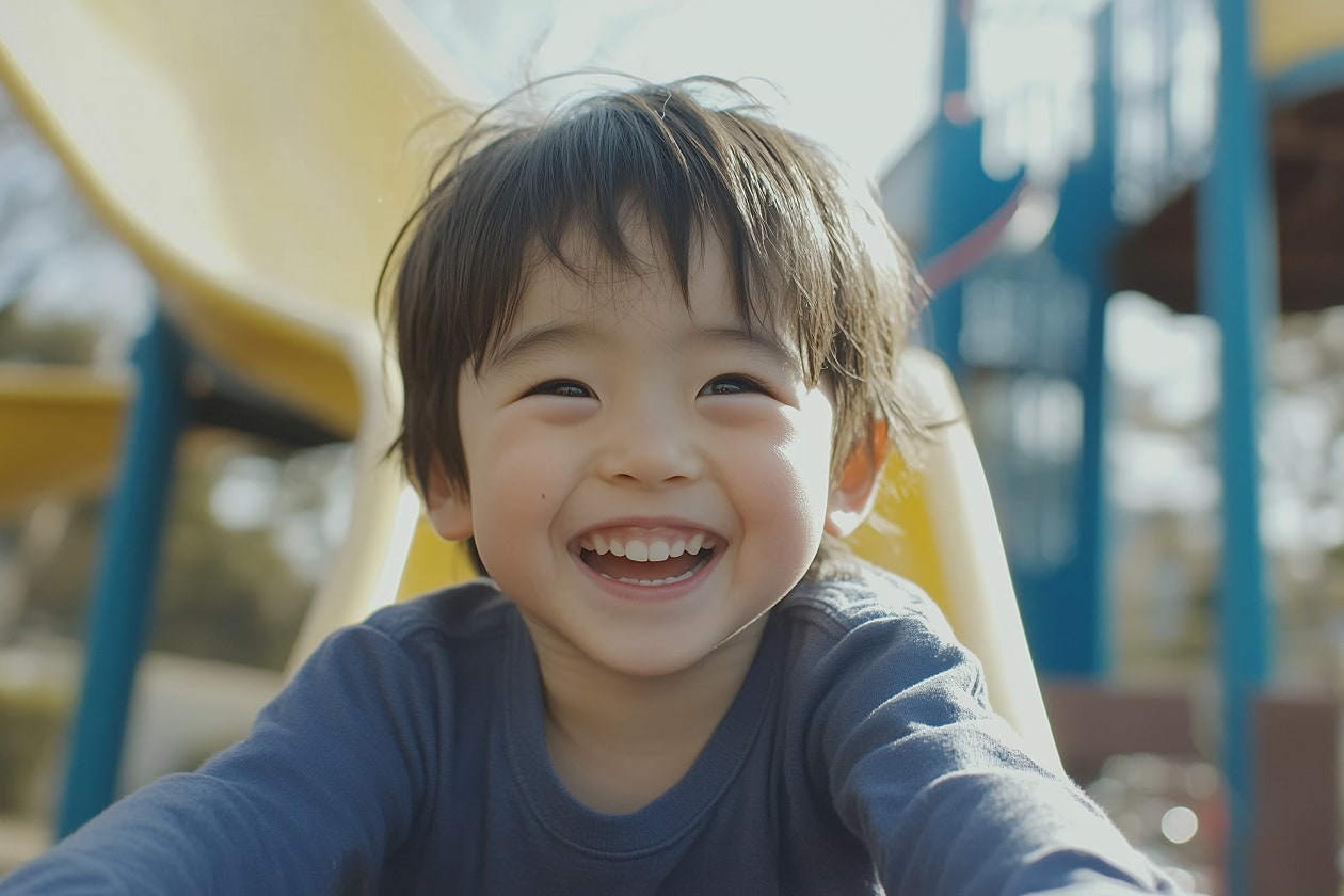 3才頃のお子さま