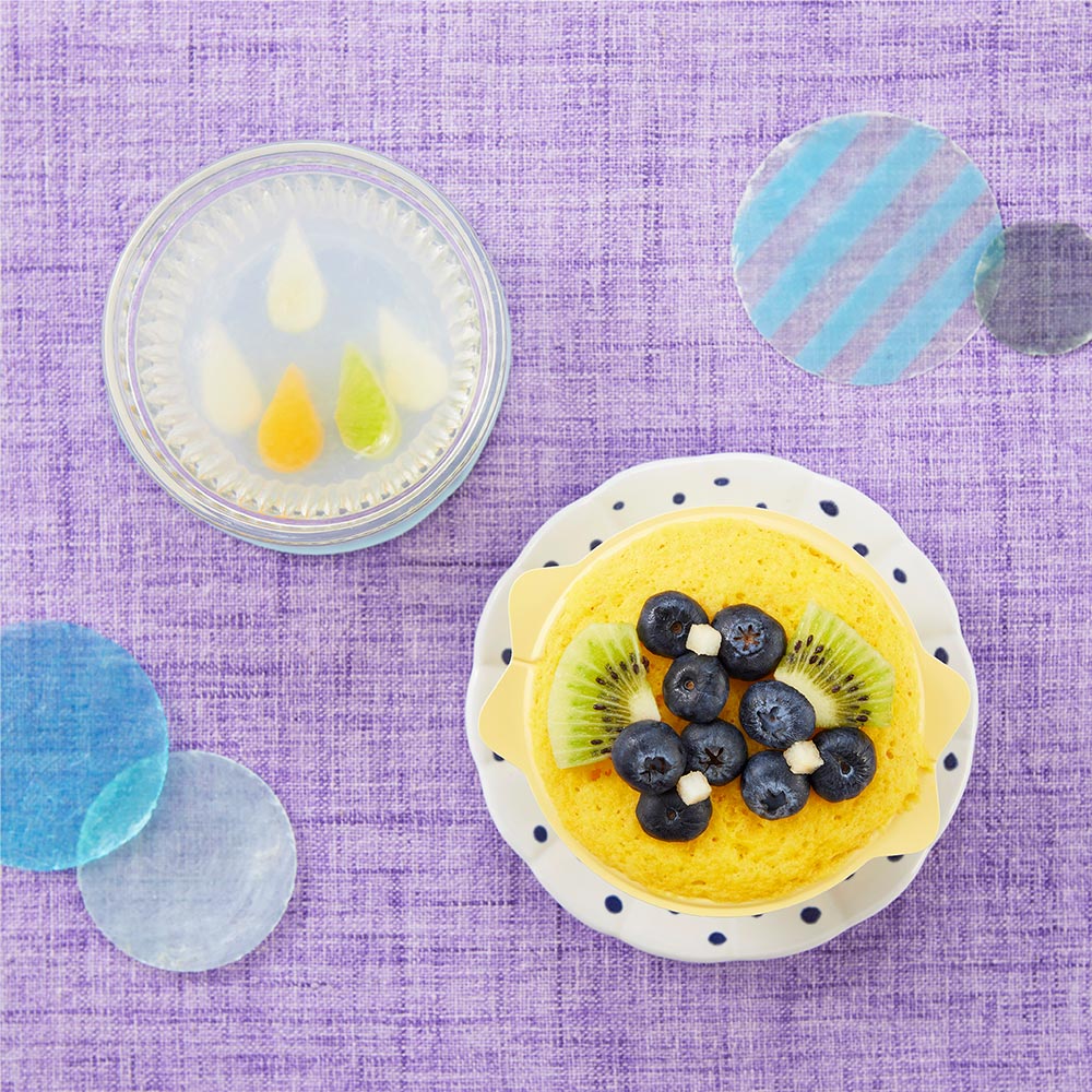 9ヵ月頃 雨の日ゼリーとあじさい蒸しパン 離乳食レシピ おやつメニュー 赤ちゃんのハッピーミール ママのはじめてサポートサイト ピジョンインフォ 9ヵ月頃 雨の日ゼリーとあじさい蒸しパン 離乳食レシピ おやつメニュー 赤ちゃんのハッピーミール ママのはじめてサポートサイト ピジョンインフォ