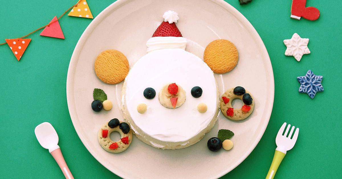 ご予定済み✦2点セット✦くまちゃんサンタのクリスマス…ブリザーブドアレンジ 12ヵ月頃からの離乳食レシピ「くまちゃんサンタ」 | はじめての妊娠