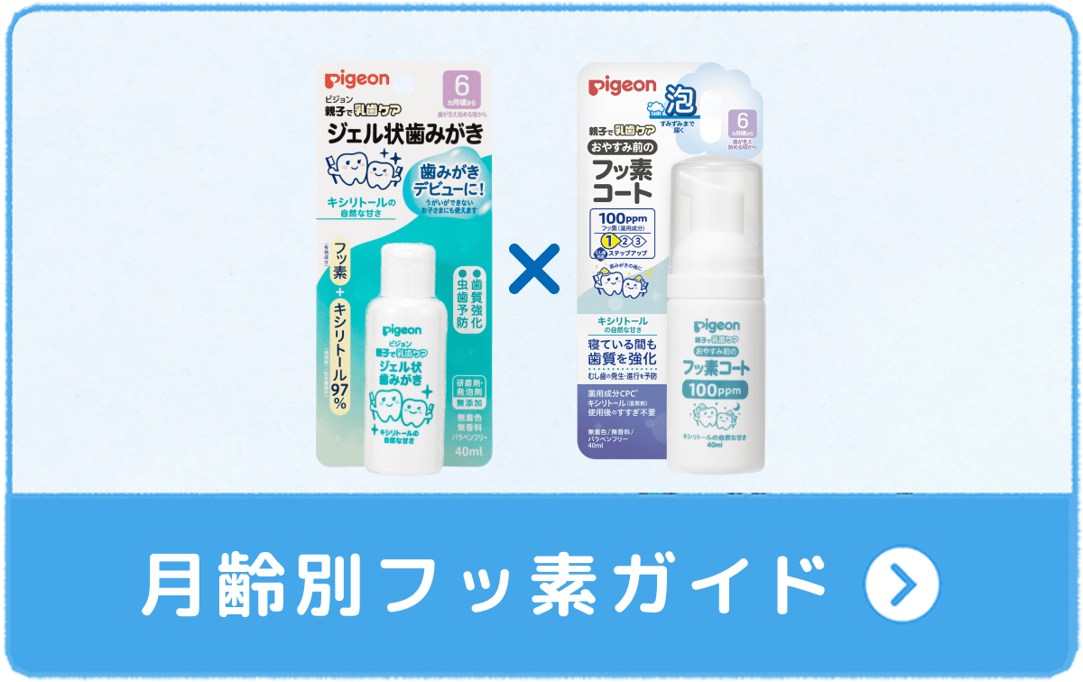 月齢別フッ素ガイド