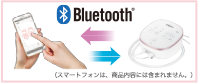 Bluetooth (スマートフォンは、商品内容に含まれません。)