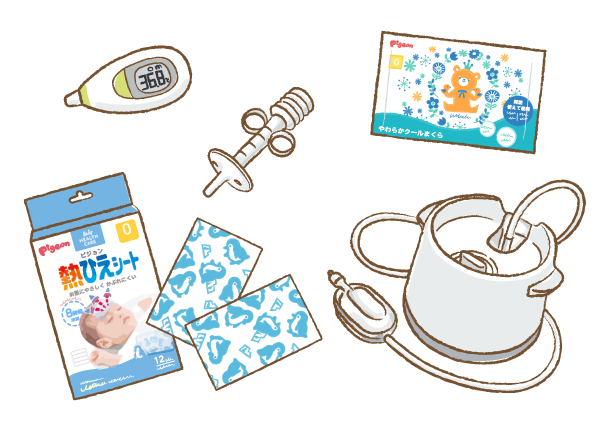 ヘルスケア用品のイラスト