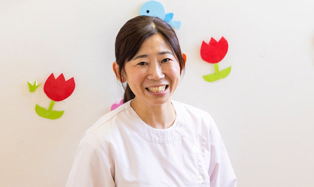 ピジョンハーツの保育園で、栄養士で給食づくりに携わる 須藤先生