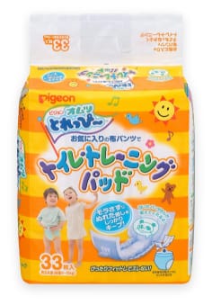 ピジョン オムツ とれっぴ〜 お気に入りの布パンツで トイレ・トレーニングパッド 商品写真