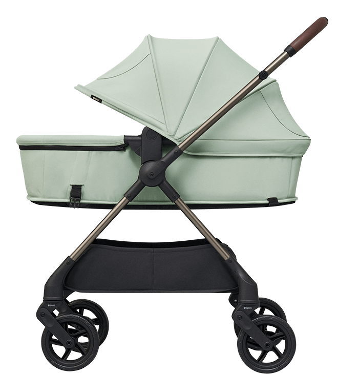 epaライトグリーン対面コットモード