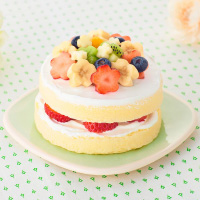 離乳食ぱくっとレシピ「花満開のお祝いケーキ（12ヵ月頃〜）」